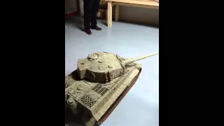 Model Tiger Tank Mk1 Demonstration