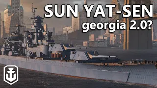New Tanky Secondary Battleship - Sun Yat-Sen First Impressions