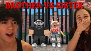 I 1v1’d my LITTLE SISTER in Murder Mystery 2!