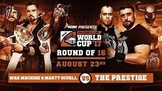 The Prestige vs War Machine & Marty Scurll Announcement!