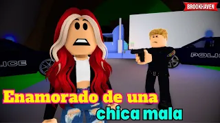 ENAMORADO DE UNA CHICA MALA - Parte 1 | Mini Pelicula | Brookhaven rp🏡historia de roblox