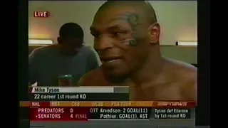 Boxing: Tyson vs. Etienne Postfight (2003)