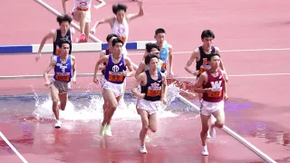 [4k]男子1部　3000mSC　決勝　関東インカレ2022　2022年5月22日(日)