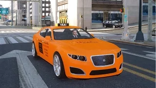 GTA IV - Lampadati Felon Taxi EnRoMovies _REVIEW
