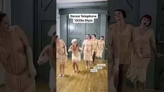 Dance Telephone - 1920s Style ☎️  #1920s #charleston  #vintagestyle #dance #howto #tutorial #swing