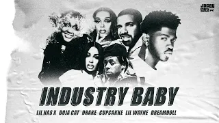 Lil Nas X - INDUSTRY BABY (feat. Doja Cat, Drake, CupcakKe, Lil Wayne & DreamDoll) [MASHUP]