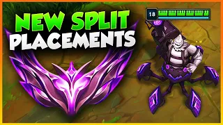 WILD MAIN ACCOUNT PLACEMENT GAMES! | Master Tier Urgot Gameplay Patch 14.10