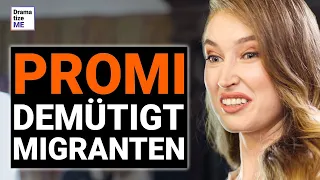 Das Mädchen mag keine Migranten