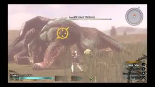 FINAL FANTASY TYPE-0 HD No lv99 Behemoth stops Cinque!!!