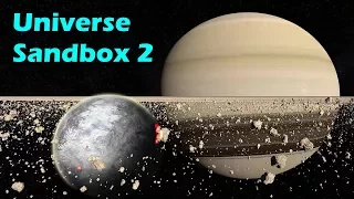 What if a Planet formed in Saturn's Rings? - Universe Sandbox 2