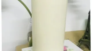 How to decoupage a candle