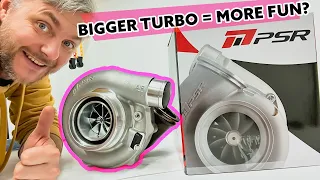 How BIG is too big?? New turbo from @pulsarturboUK pulsar turbo unboxing