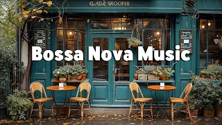 Outdoor Coffee Shop Ambience & Bossa Nova Jazz Music for Good Mood, Relax | Garden Cafe Music