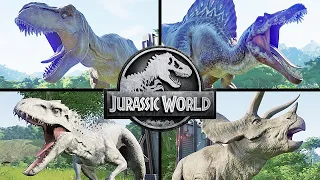 ALL 68 DINOSAURS - Jurassic World Evolution | Eftsei Gaming