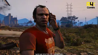 GTA V 4K 2020 Caida Libre Full Mission