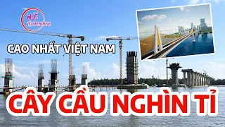 Tạo nên lịch sử Cầu có kỷ lục Việt Nam đang tạo dáng vượt qua cửa biển Thuận An - Huế VN ngày nay