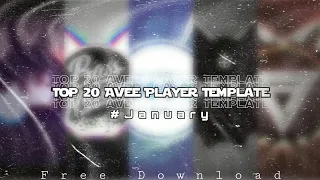 TOP 20 AVEE PLAYER TEMPLATE (TRAP & BASS, NIGHTCORE, BASS NATION, 3D, UNIQUE STYLE, ETC...)