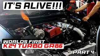 K24 Turbo BRZ / GR86 Engine Swap **First in the world** Part 4