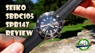 Seiko Prospex SBDC105 SPB147 review - Black Bay 58 vibes -1965 Seiko diver reinterpretation