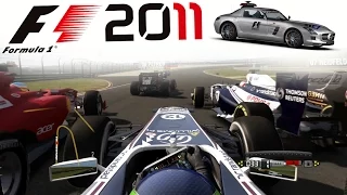 F1 2011 Career Mode Part 4: MASSIVE GLITCH