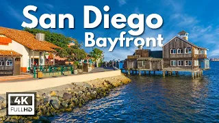San Diego Bayfront - Coronado Ferry, Seaport Village and Embarcadero