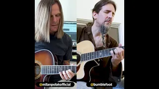 Milan Polak & Ron "Bumblefoot" Thal acoustic duet