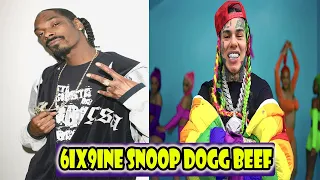 6ix9ine Accused Snoop Dogg of Being a Snitch, Snoop Responds