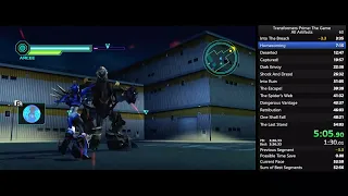 Transformers Prime: The Game (Wii-U) All Artifacts In 53:49