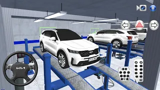 New Kia Sorento SUV Funny Driver in Auto Repair Shop - 3D Driving Class Simulation -Android gameplay