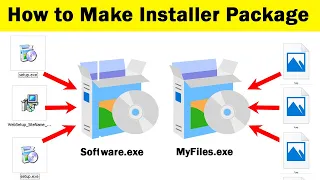 How to make an Installer package for any software or files
