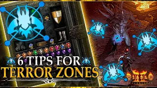 6 TIPS To MAXIMIZE Terror Zone Farming IF YOU DON'T Have Enigma - Diablo 2 Resurrected