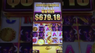 Buffalo Grand-First time playing. 5 Spins across the screen. I’ve never seen 5 wheels at Max Bet