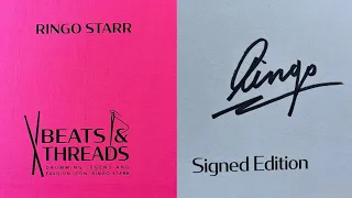 Ringo Starr Beats & Threads: Fashion of a Beatle (Signed Clamshell Edition & Video)