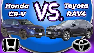 New Honda CR-V VS Toyota RAV4 comparison // Which would you pick?