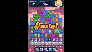 Candy Crush Saga Level 3223 Get Sugar Stars, 14 Moves Completed,  #update