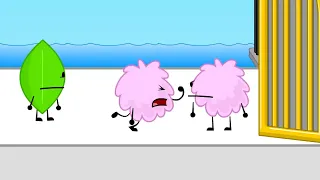 BFDI 25-5 but every 4 seconds, something turns into puffball