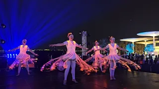 LED Ballerinas at Luminous Festival Lusail 2024
