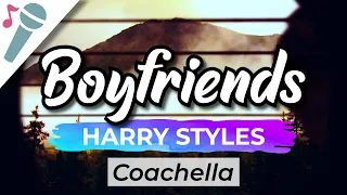 Harry Styles - Boyfriends - Karaoke Instrumental (Coachella)