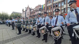 Grevenbroicher Schützenfest 3.9.2022 - Serenade zum Schützenfest auf dem Marktplatz