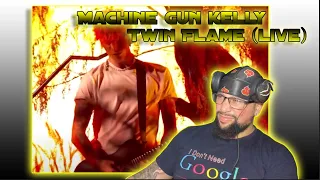 FIRST TIME LISTENING (LIVE) | Machine Gun Kelly - twin flame (Live At Billboard Music Awards)