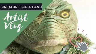 Creature From The Black Lagoon Sculpt And Vlog