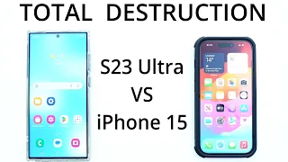 S23 Ultra VS iPhone 15 External USB-C SSD Speed Test