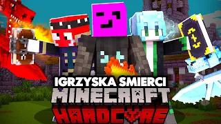 NAJLEPSI GRACZE MINECRAFT SYMULUJĄ IGRZYSKA ŚMIERCI w ŚWIECIE MAGII