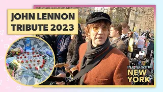 John Lennon 43rd Death Anniversary 2023 - We met John Lennon at Strawberry Fields, NYC