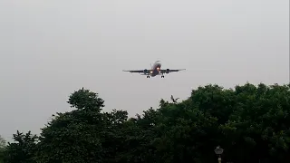 Secondary Runway | Air India A319 Landing | Chennai Airport | Plane Spotting [MAA/VOMM]