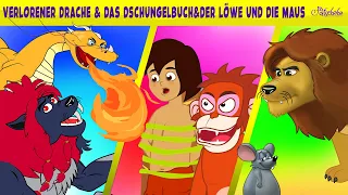 Verlorener Drache + Das Dschungelbuch Märchen +Der Löwe und die Maus | Märchen für Kinder