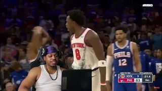 Knicks Vs 76ers Game 6 Highlights (reaction)