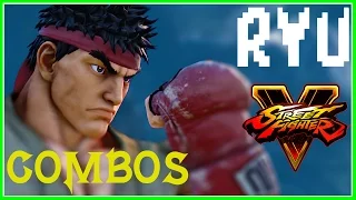 Street Fighter 5 BETA: RYU COMBOS