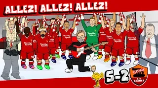 🏆ALLEZ ALLEZ ALLEZ! 5-2!🏆 Liverpool vs Roma (Champions League Semi-Final 2018 goals highlights)