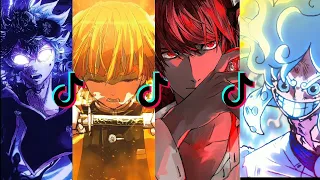 Anime Badass Tik Tok Moments Compilation part#9 || Tik Tok Compilation || Anime Edits